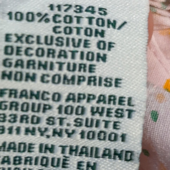 Size 3 Toddler Girl Laura Ashley Sundress, Halter Style, Light Pink with Flowers - Picture 5 of 5